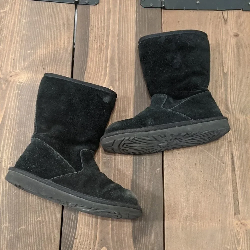 UGG Classic Black Boots Lil Sunshine